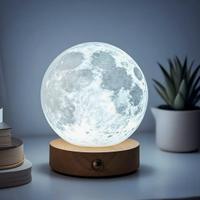 Lampada da Tavolo Decorativa a Forma di Nuova Luna