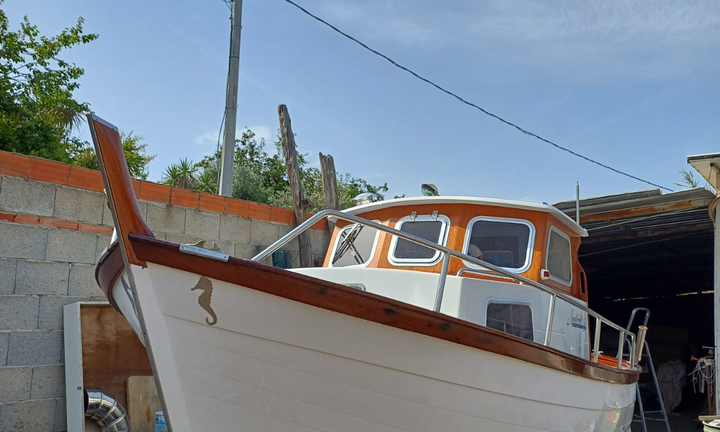 Gozzo gabinato nauticart ruocco ligure