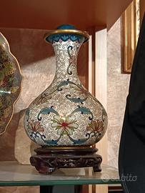 Vaso cloisonne