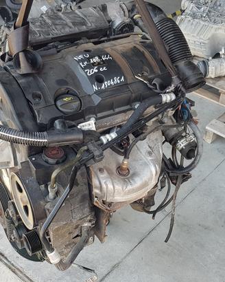 PEUGEOT 206 MOTORE COMPLETO NFU 80kw 109cv 16v