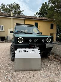 paramotore inox fiat panda 4x4