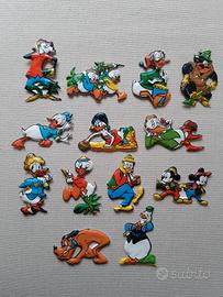 13 figurine plasteco formaggino Mio anni '70