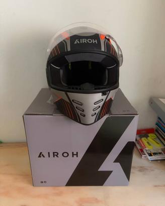 casco AIROH connor achieve orange matt.