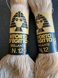 due matassine  filo da uncinetto