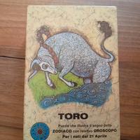 puzzle vintage zodiaco segno TORO MB anni 70 125 p