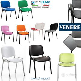 Sedia attesa ufficio conferenze VENERE COLORI VARI