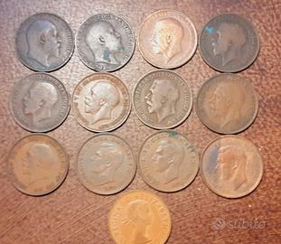 MONETE ANTICHE REGNO UNITO 