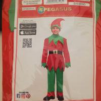 Costume elfo bambino 11/12 anni