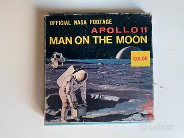 Pellicola 8mm ufficiale NASA primo uomo sulla luna
