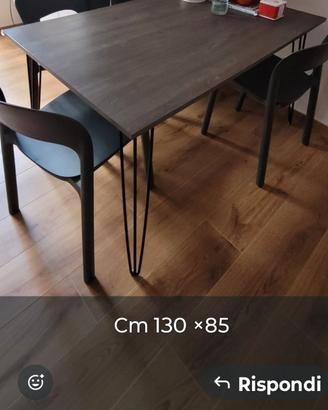 tavolo + 4 sedie 