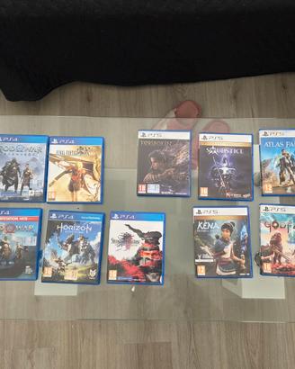 giochi vari ps4 e ps5