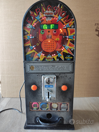 Mini slot machine vintage con erogatore di biglie