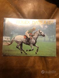 Libretto Rolex datejust