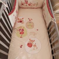 Piumone e paracolpi lettino