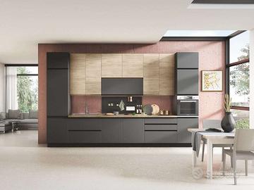 cucina 420cm completa di elettrodomestici beko