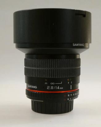 Samyang 14mm f/2.8 ED AS IF UMC (per Nikon) -USATO