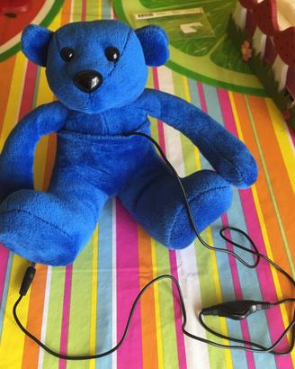altoparlante orso blu
