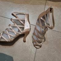 Scarpe da ballo Latino americano BEIGE