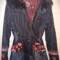 Desigual Parka Donna Natasha Navy Blue
