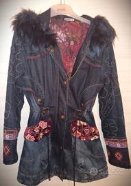 Desigual Parka Donna Natasha Navy Blue