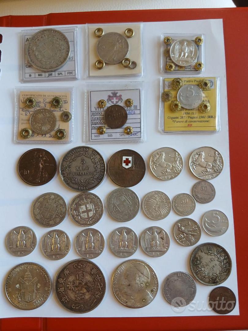 Lotto nr. 25 monete italiana 1800-1900 - Collezionismo In vendita a Vicenza