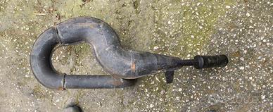 Marmitta Polini Vespa PX 125 150 con silenziatore