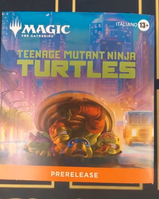 Prelease Mtg tartarughe ninja ITA
