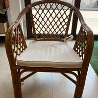 Poltroncina in bamboo