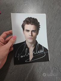 Autografo ORIGINALE Paul Wesley