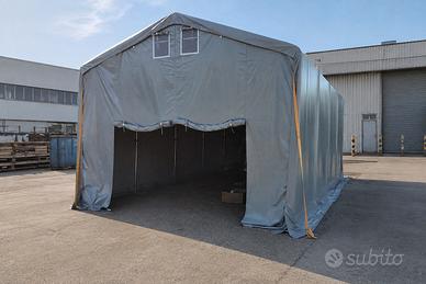 COPERTURA GAZEBO 8X5 IN PVC INDUSTRIALE COMPLETO