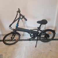 BTWIN Bicicletta pieghevole pedalata assistita