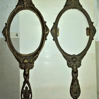 2 antichi specchi epoca tardo 800 stile umbertino
