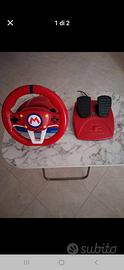 Volante Mario kart + pedaliera per nintendo switch