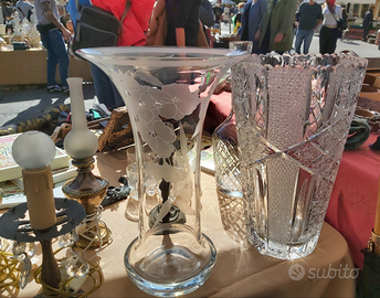 Vasi cristallo e liberty Hutschenreuther