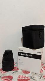 sigma 14-24mm-F/2.8-AF (A) DG HSM,Attacco Nikon