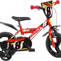 Dino Bikes 123 GLN bicicletta serie 23 con rotelle
