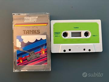 Videogioco Commodore 64, Tanks, Cassetta