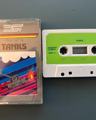 Videogioco Commodore 64, Tanks, Cassetta