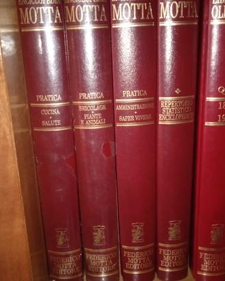 enciclopedia Motta 4 volumi 