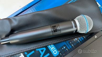 Microfono Shure GLXD24R+ Beta 58A wireless