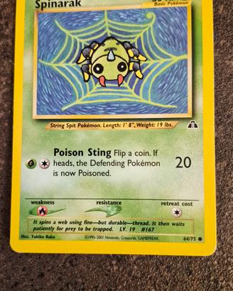 Carta Pokémon Spinarak