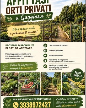 Orti privati