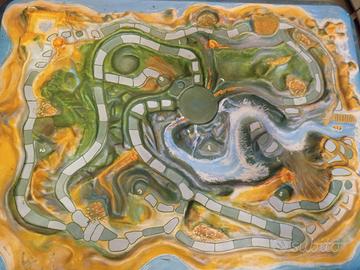 Base 3D l'isola di fuoco 