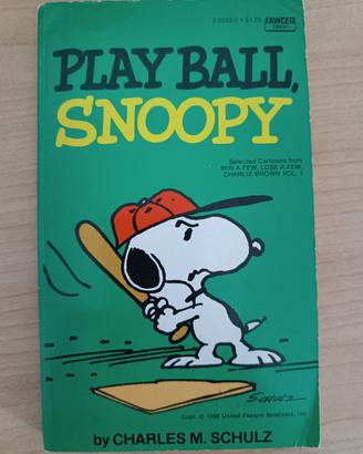Play Ball, Snoopy, Charles M. Schulz 1974, Peanuts