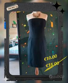 tubino nero Denny rose 