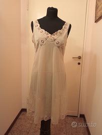 Sottoveste beige vintage 