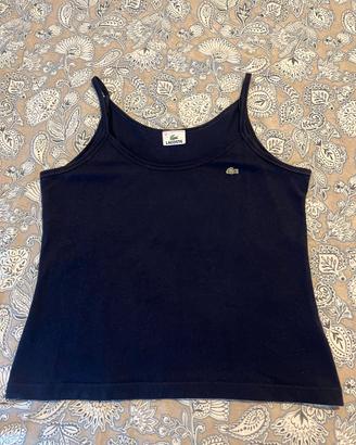 Lacoste canottiera blu  Taglia 42