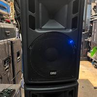 Coppia casse DaD Live 12a Amplificate