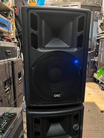 Coppia casse DaD Live 12a Amplificate