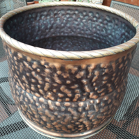Fioriera rame ottone porta vaso contenitore